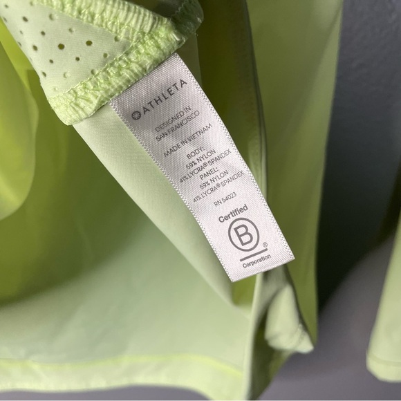 Athleta Pacifica II Hybrid Half Zip jacket, Alluring Yellow SIZE M #531169 - Picture 14 of 16